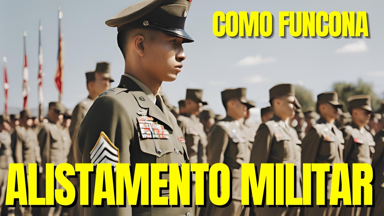 Como FUNCIONA o ALISTAMENTO MILITAR?