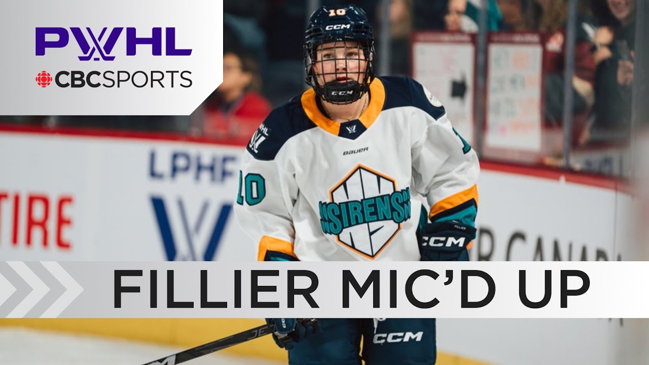 PWHL Mic’d Up: ‘Who are you?!’, New York Siren’s Sarah Fillier | #CBCSports
