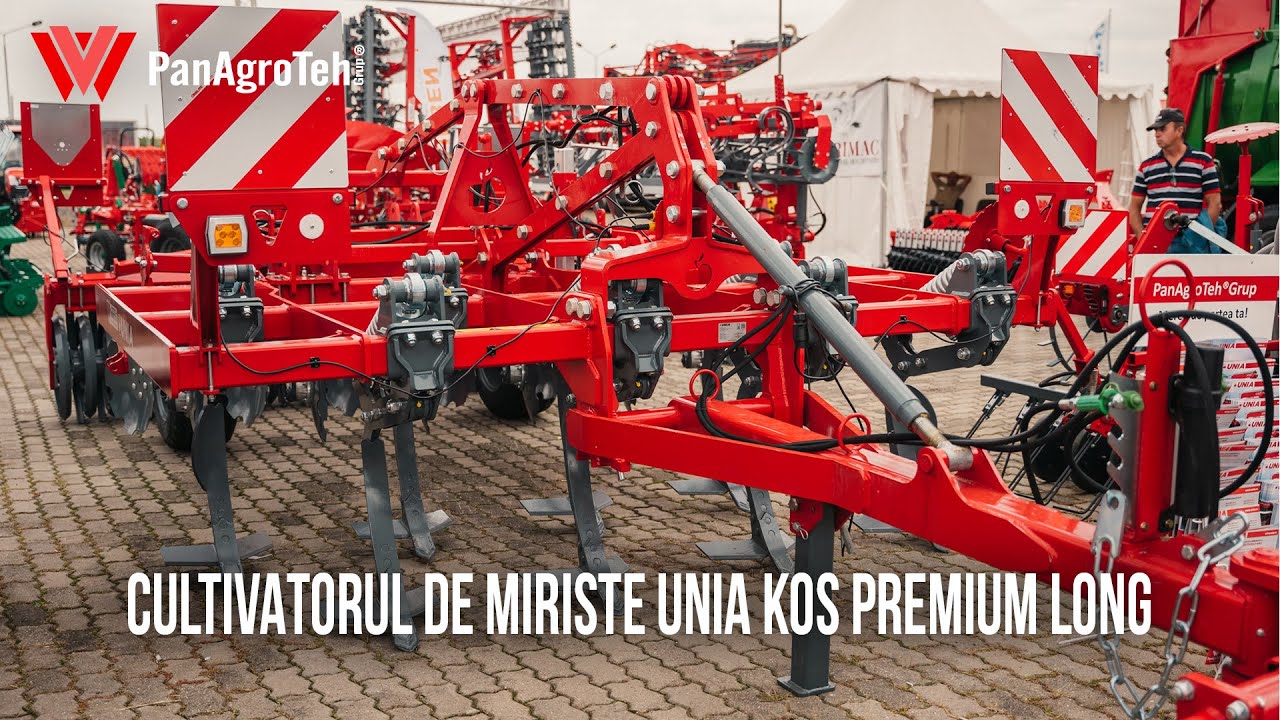 Prezentare cultivator UNIA KOS PREMIUM LONG ( Gruber, Scarificator )