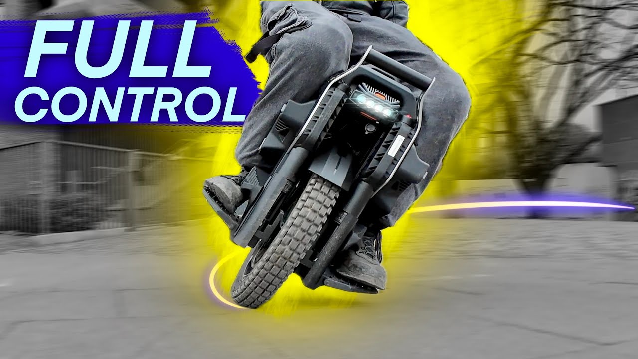 Insane Single Wheeled Motorcycle - Ride Review - King-Song F22 Pro