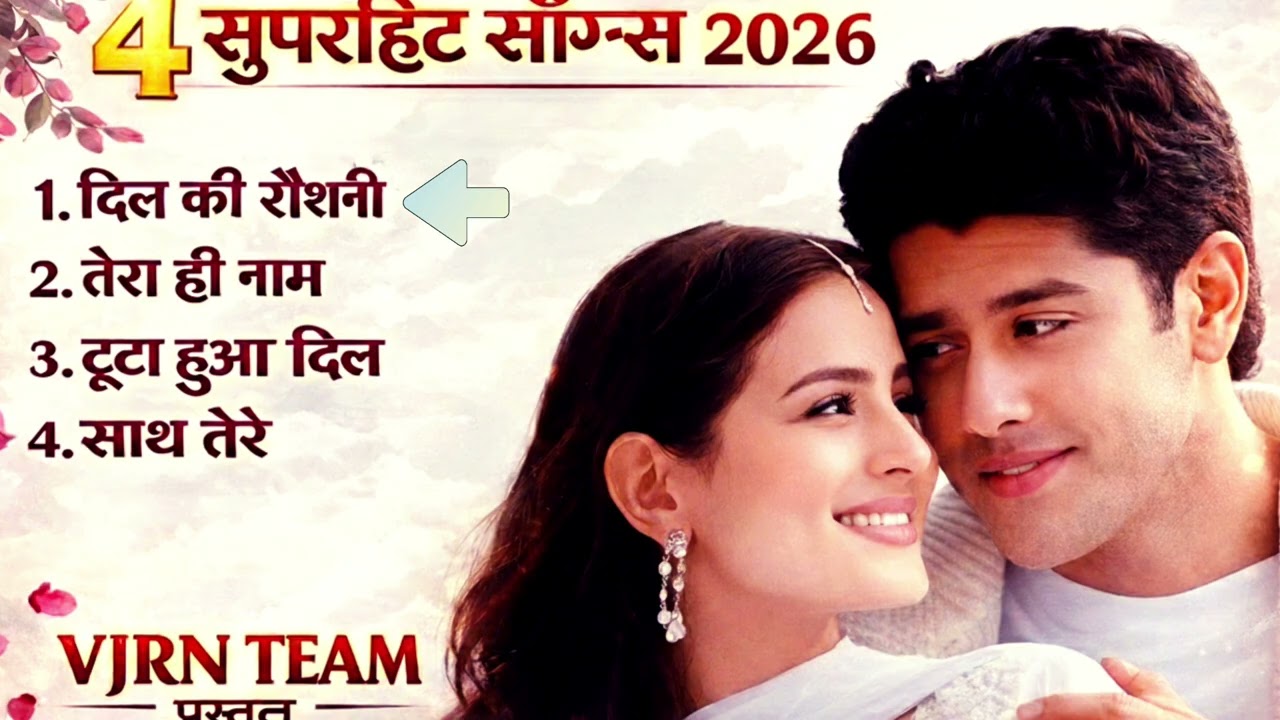 दिल को छू लेने वाले 4 सुपरहिट हिंदी गाने | रोमांटिक & सैड सॉन्ग्स कलेक्शन Love Songs 2026 ❤️