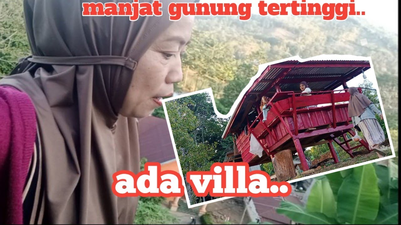 Hari terakhir dikampung ‼️manjat gunung tertinggi yang ada didekat rumah.