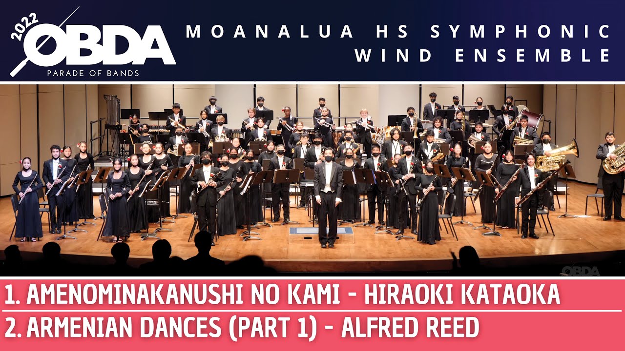 Moanalua HS Symphonic Wind Ensemble | 2022 OBDA Parade of Bands