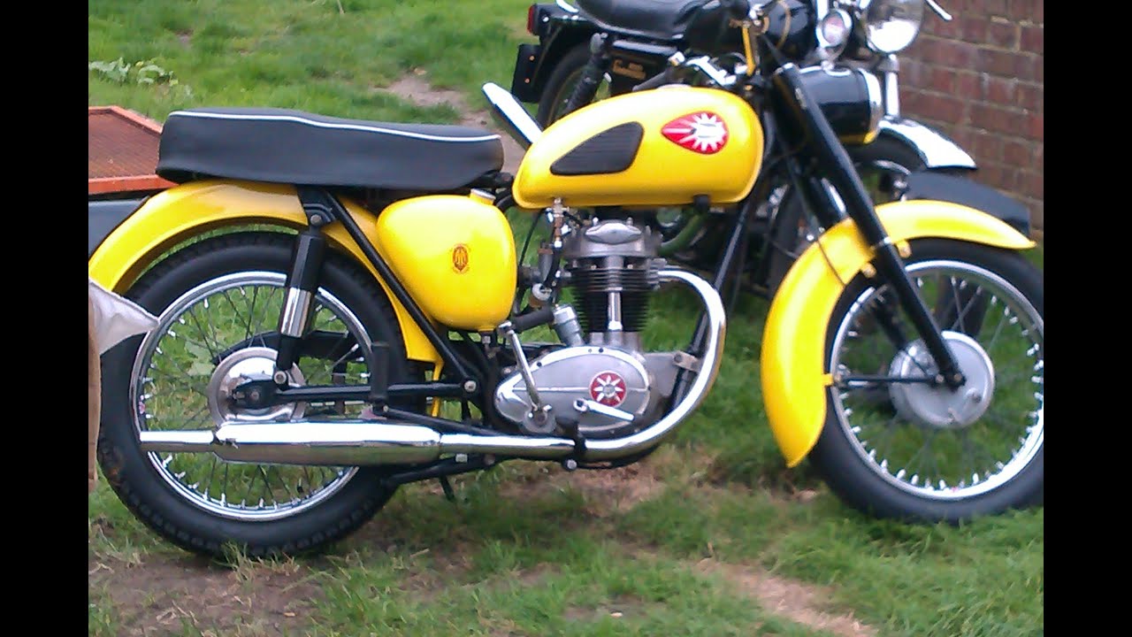 1960 BSA 250cc C15 gopro fast ride