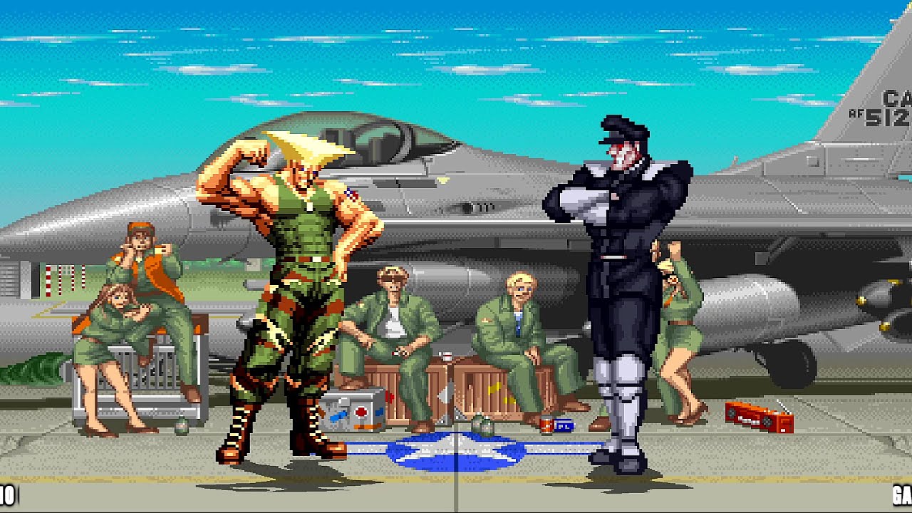 SUPER GUILE VS DARK BISON! EPIC BATTLE!