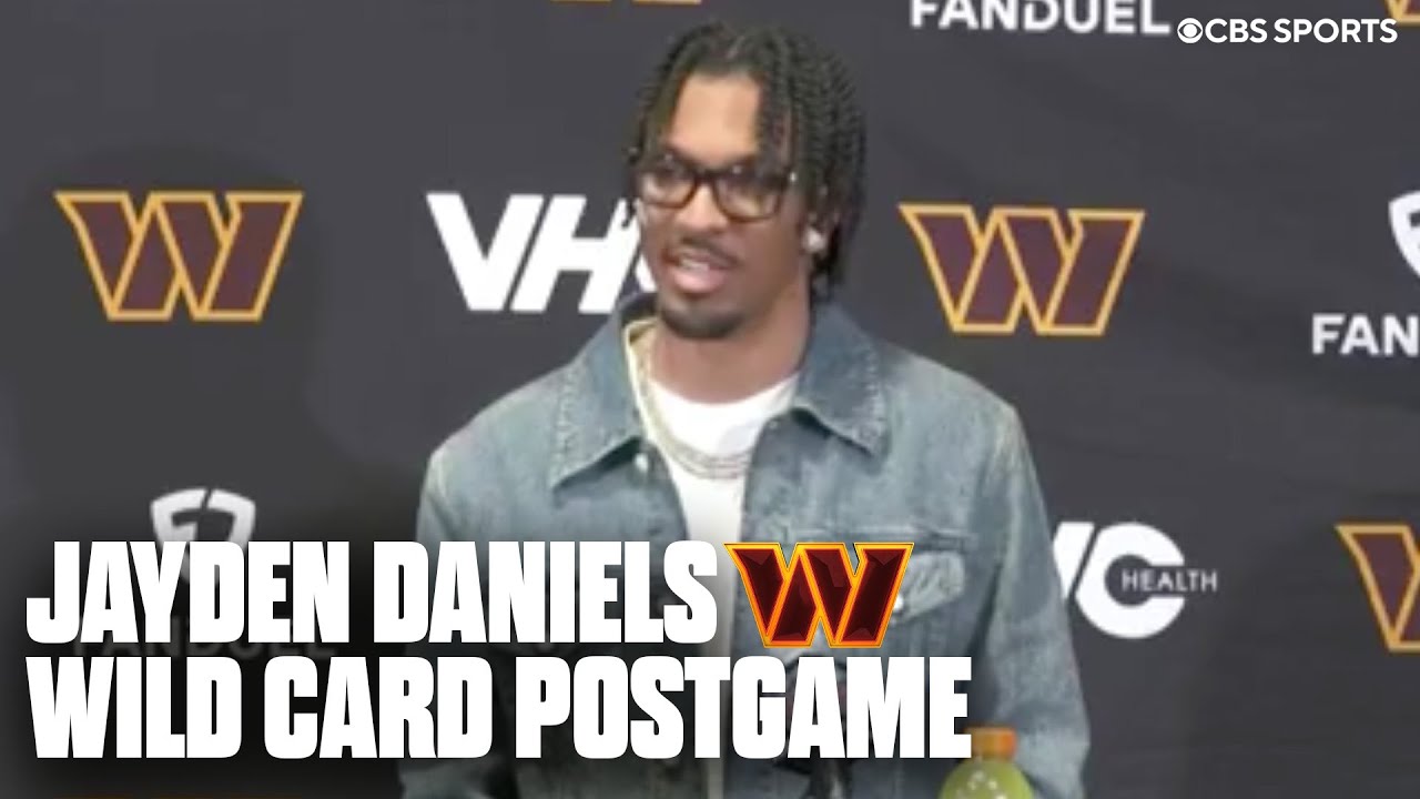 Jayden Daniels says he doesn't think he smiled after Zane Gonzalez's 'doink' FG 😂 | Press Conference