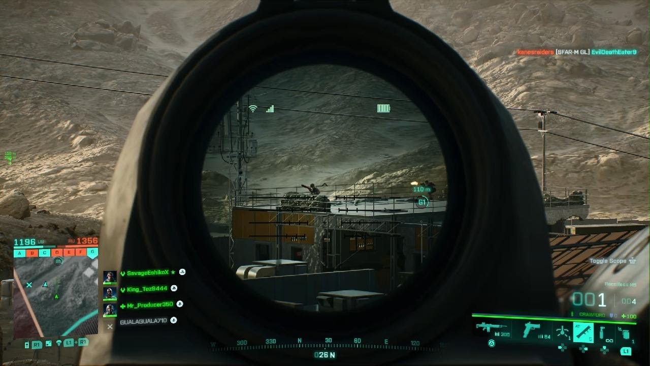 Battlefield 2042 SNIPER vs M5 rocket #battlefield #fyp #BATTLEFIELD2024