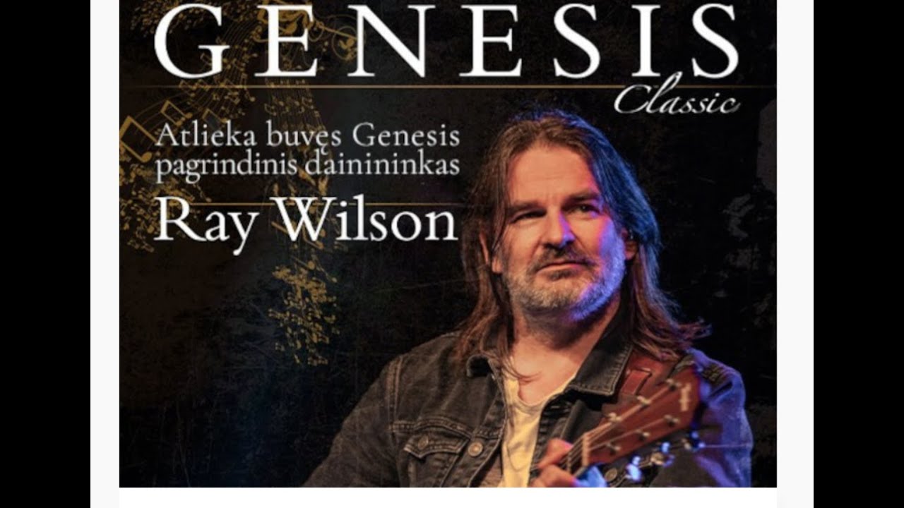 Ray Wilson - GENESIS Clasic- VILNIUS Compensa salė 2025.01.26
