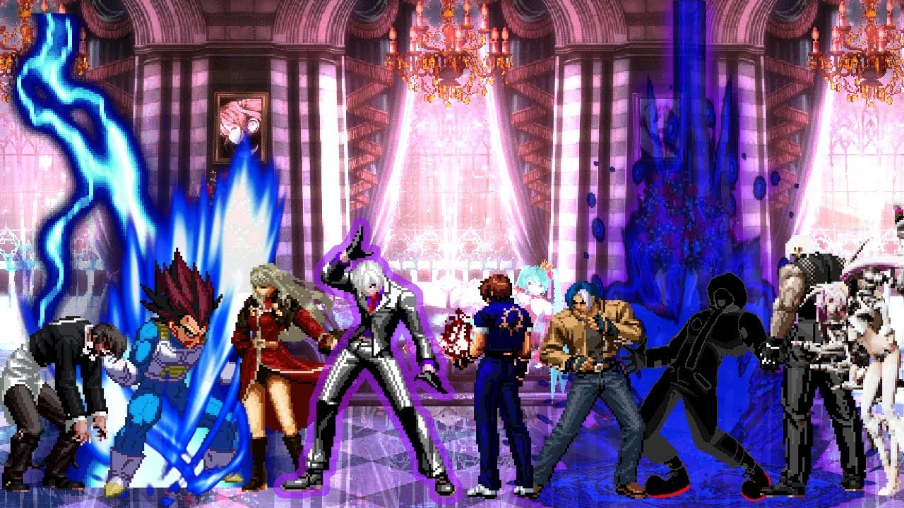 MUGEN the watcher Team vs P.Asma & AET Mugen Team | KOF MUGEN