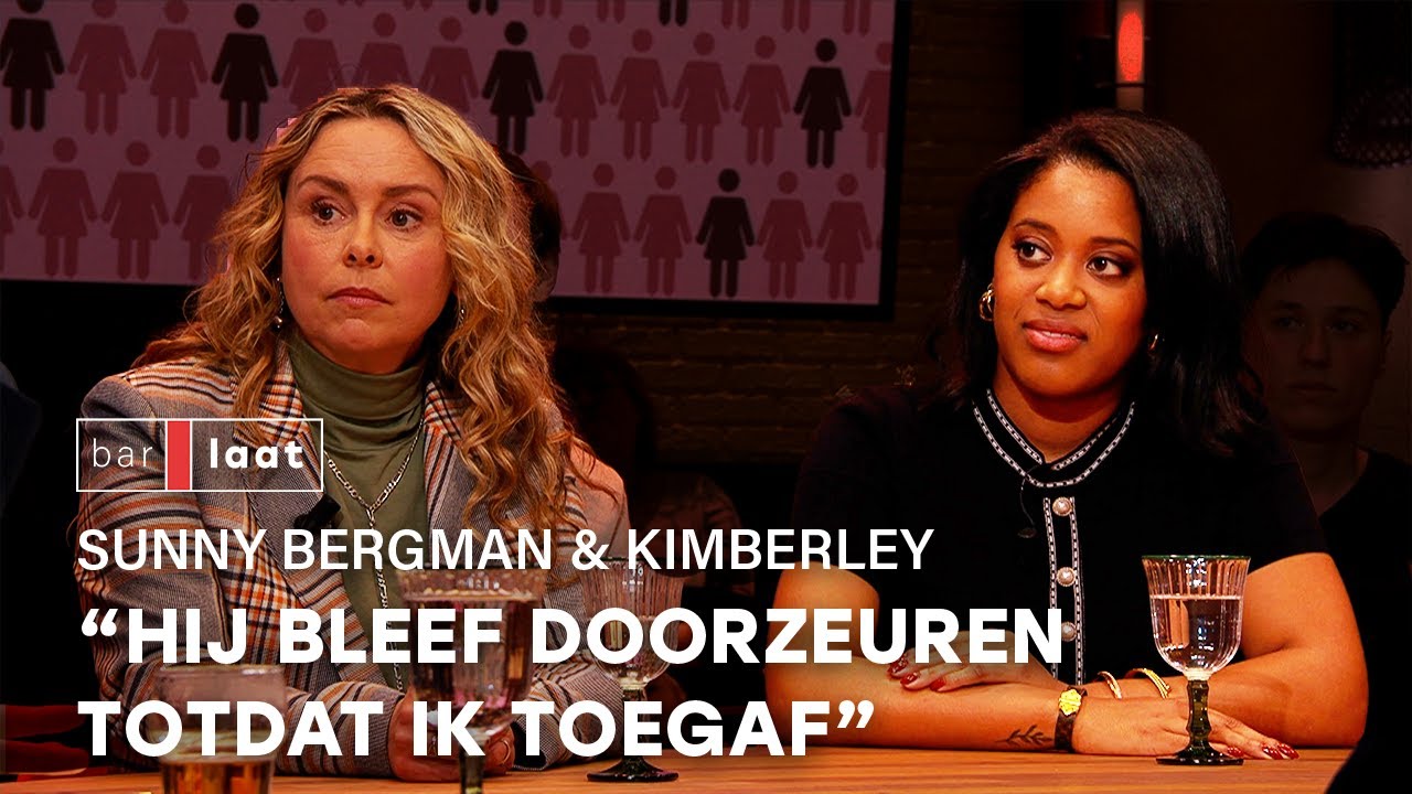 SUNNY BERGMANS nieuwe DOCUMENTAIRE over SEKSUEEL GEWELD | Bar Laat