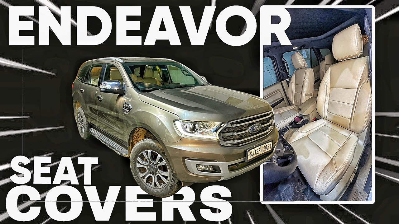 Ford Endeavor Seat Cover 🤯 Luxury Seat Cover ✅ Endeavor Modification