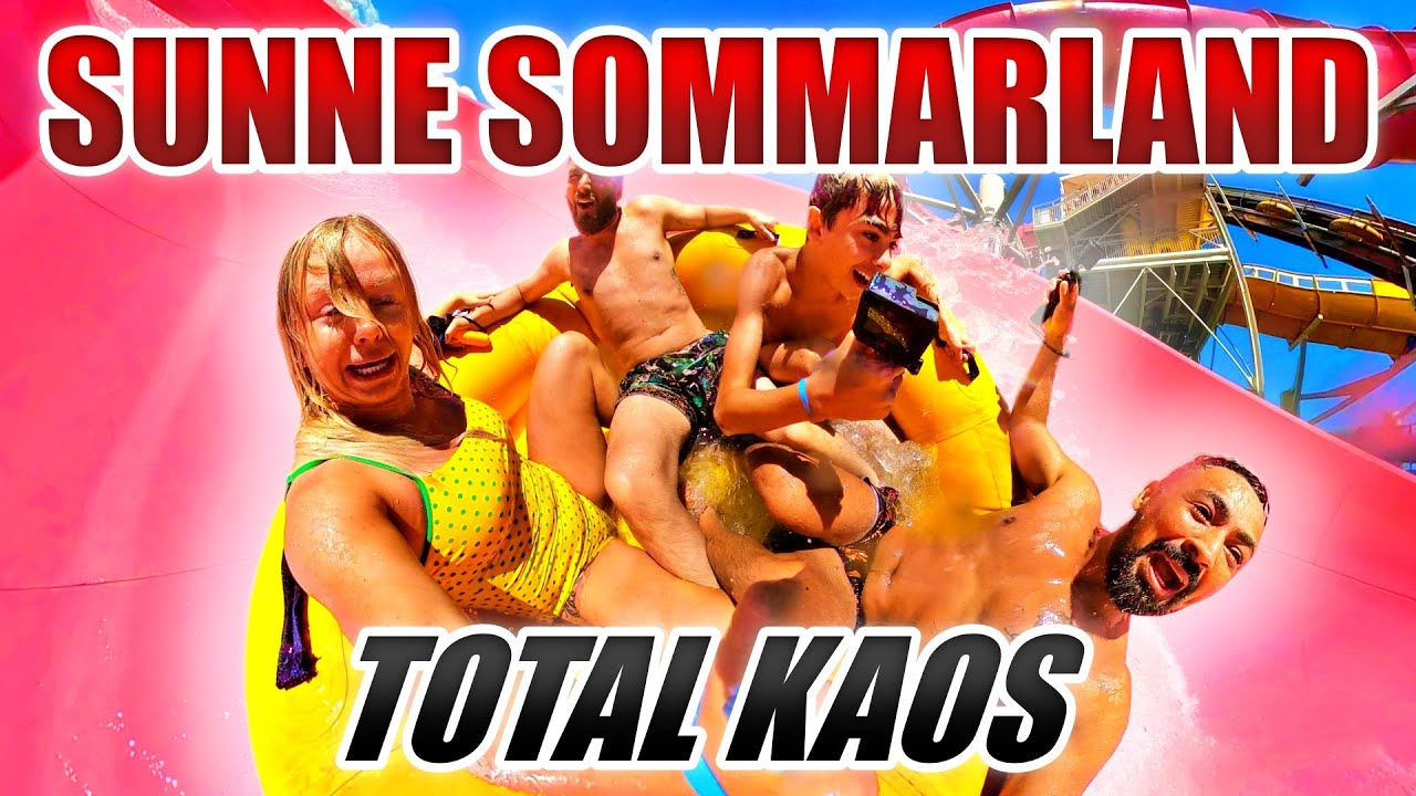SUNNE SOMMARLAND -  KAOS PÅ VATTENLAND😱