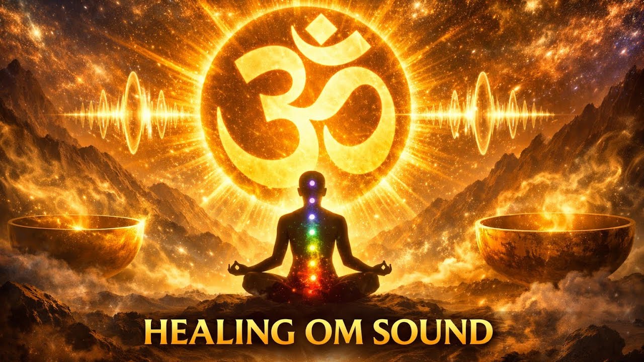 Deep Relaxing🕉️Powerful Om Chanting | Healing OM Sound for Deep Meditation & Positive Energy