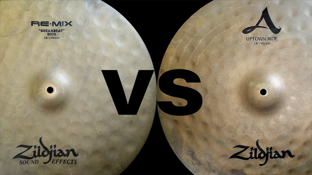 REMIX vs UPTOWN. Zildjian 18