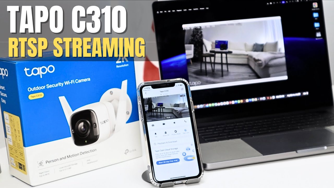 Потоковая передача данных Tapo C310 по протоколу RTSP на ПК &mdash; ПРОСТАЯ ПОШАГОВАЯ ИНСТРУКЦИЯ