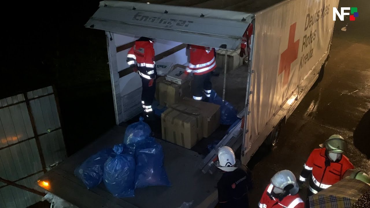 04.01.2021 - Malteser, DRK und Feuerwehren starten Hilfsaktion für Erdbebenopfer in Kroatien