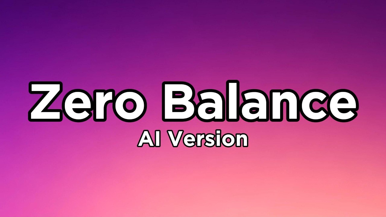 Zero Balance #poprap #music #song #aimusic #aisongs #aicover