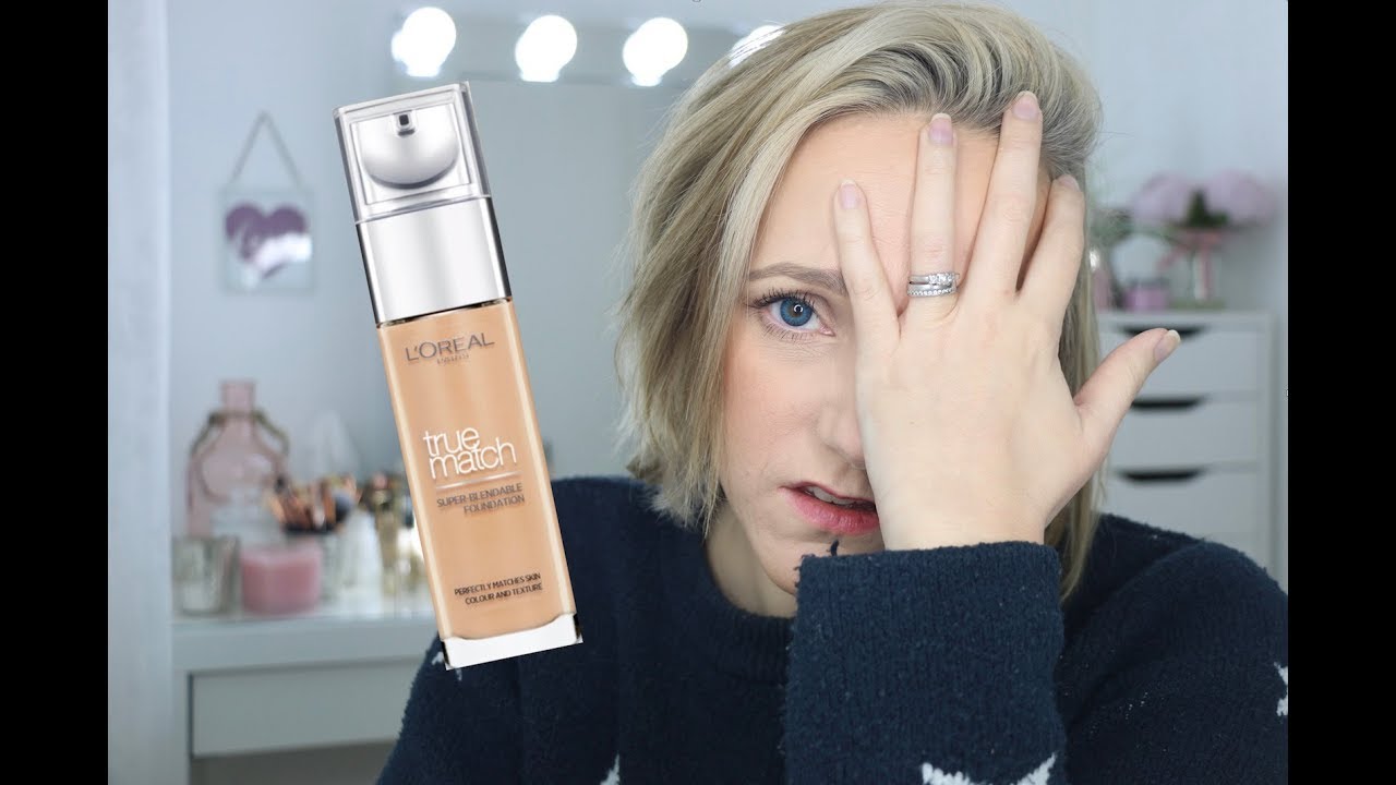 Loreal True Match Foundation Review and Wear Test