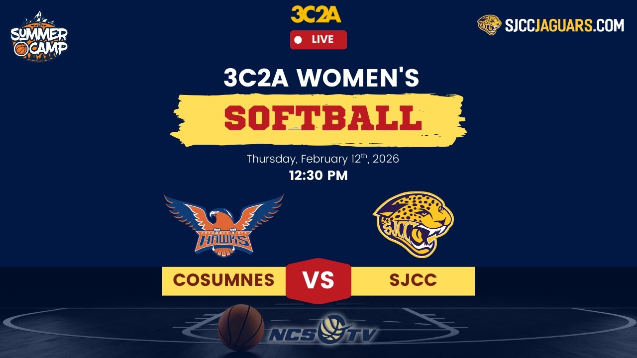 Cosumnes River vs San Jose City College Softball LIVE 2/12/26 - Game 1 of Doubleheader