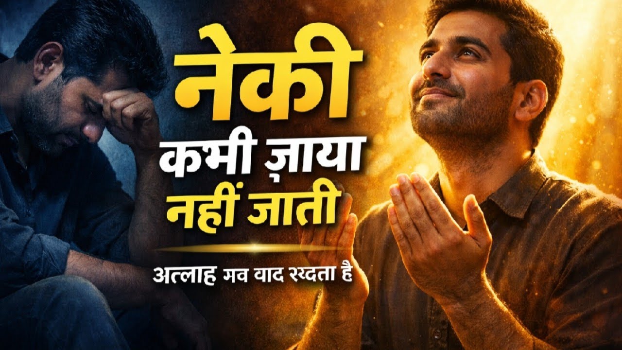 Neki kabhi zaaya nahin jaati allah sab dekh raha hai#motivational #islamicstoriesinurduand