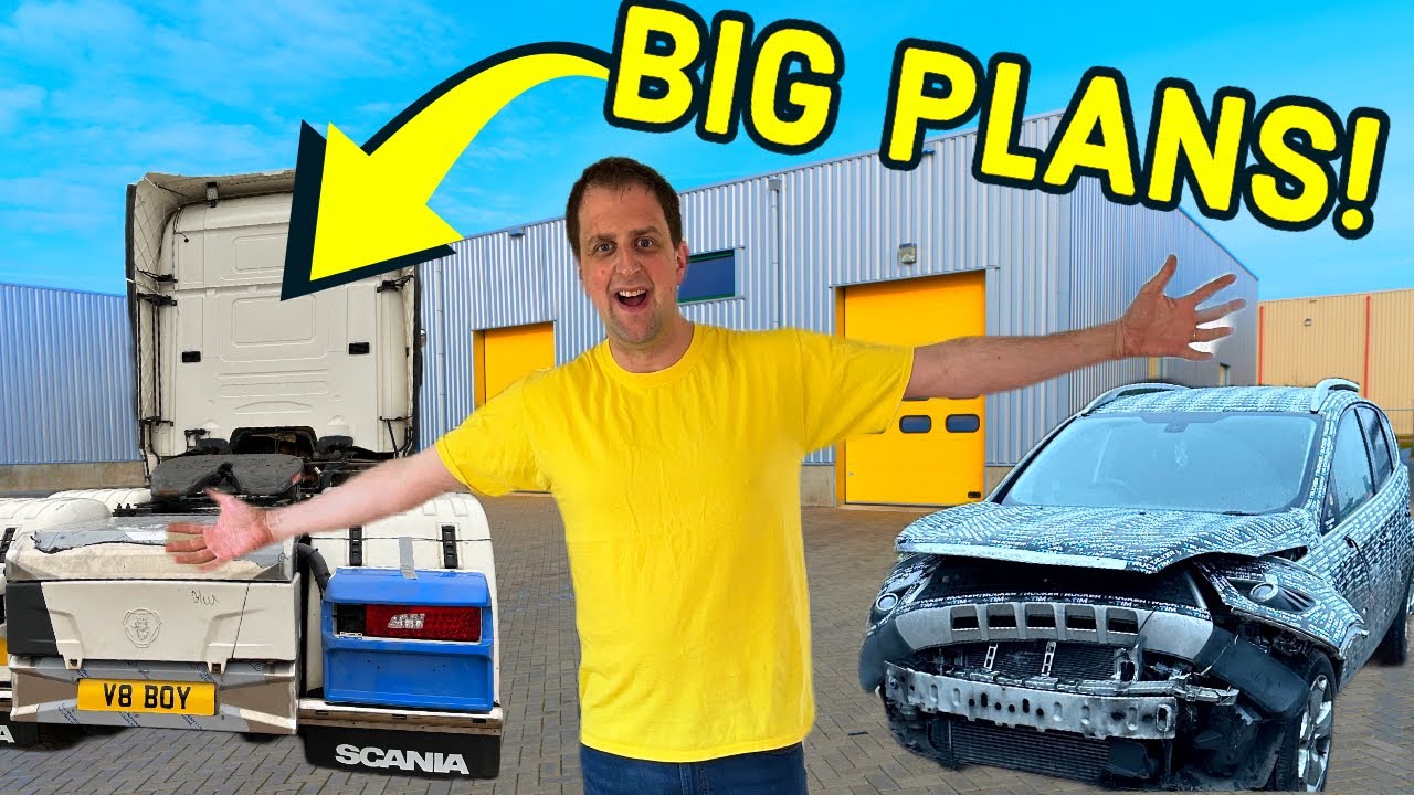 Building A SCANIA V8 Show Truck | To The PAINT SHOP | #truckertim