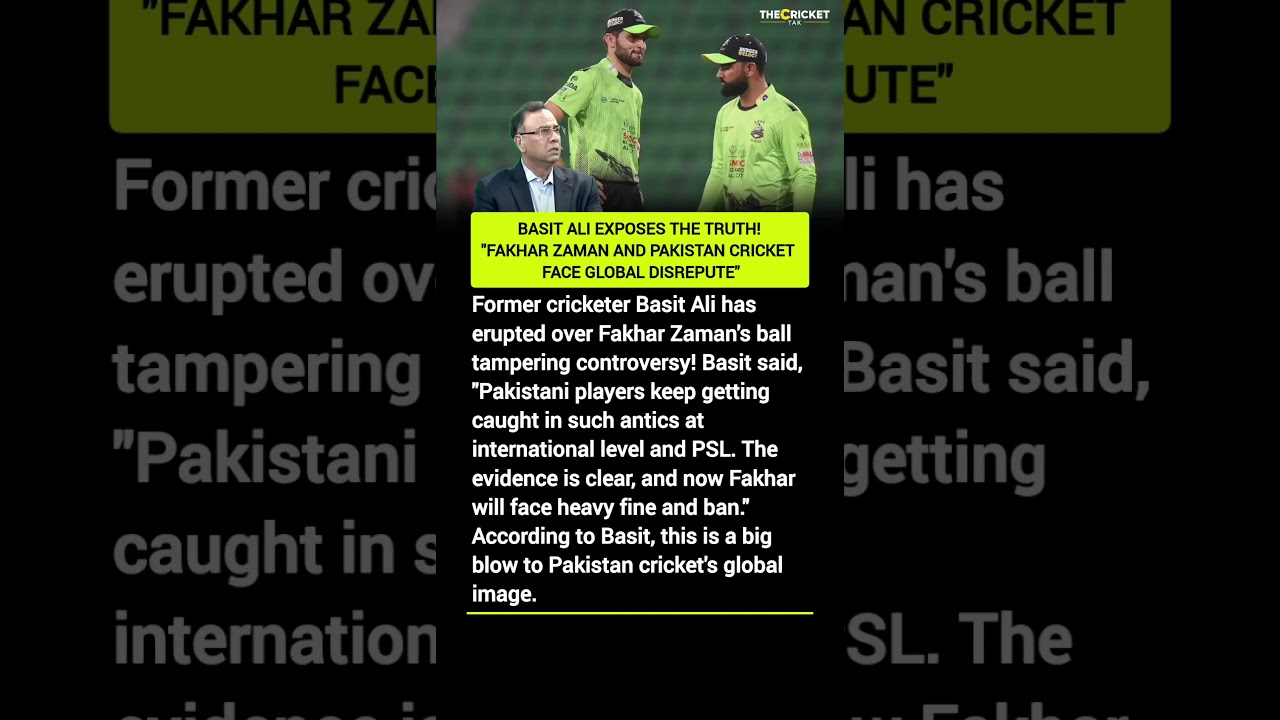 Basit Ali Big Statement on Fakhar Zaman 😳 PSL Controversy Explained | Pakistan Cricket