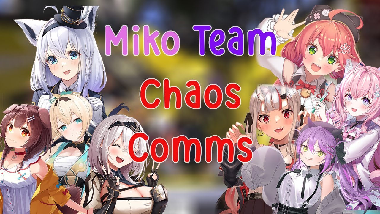 Miko Team vs Fubuki Team Splatoon 2, Miko Chaos Communication!!!