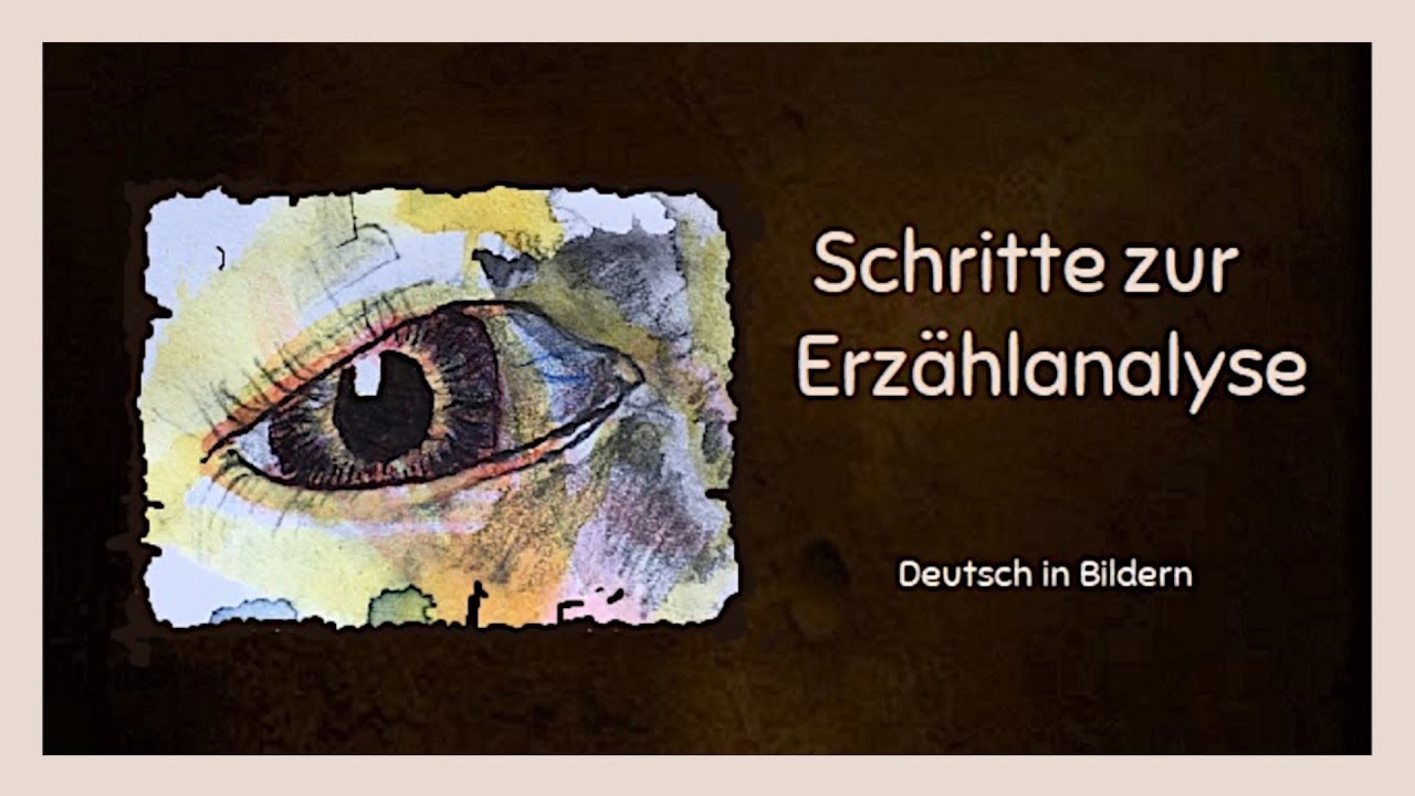 die Erzählanalyse | 5 Schritte | DiB