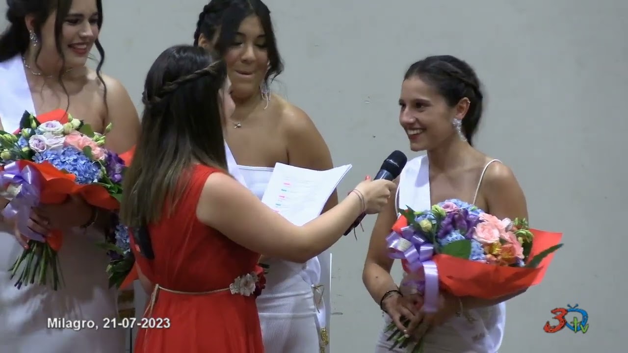 Milagro, Presentación de los representantes de la Juventud, 21/07/2023