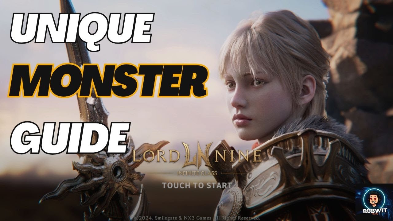 LordNine SEA | Unique Monster Guide & Drops