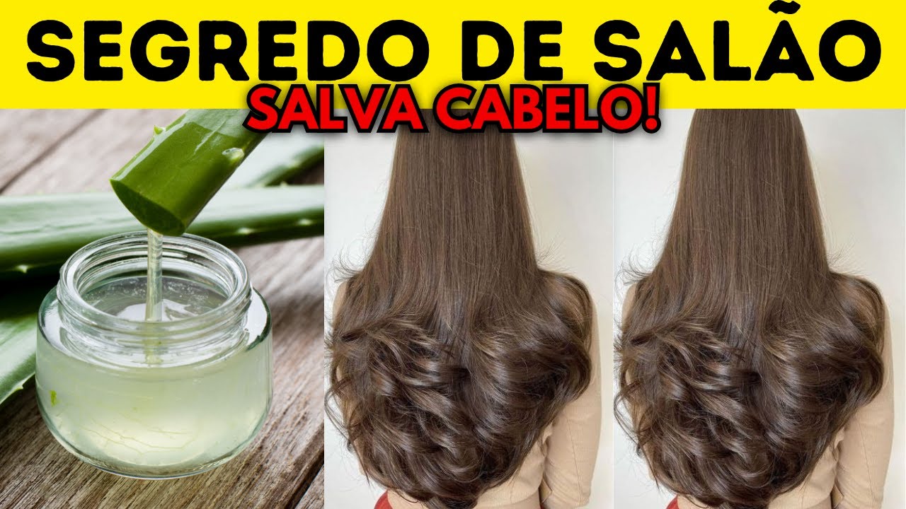 Super Hidratação Salva Cabelo EFEITO IMEDIATO Com Babosa [ALOE VERA] Passo a Passo