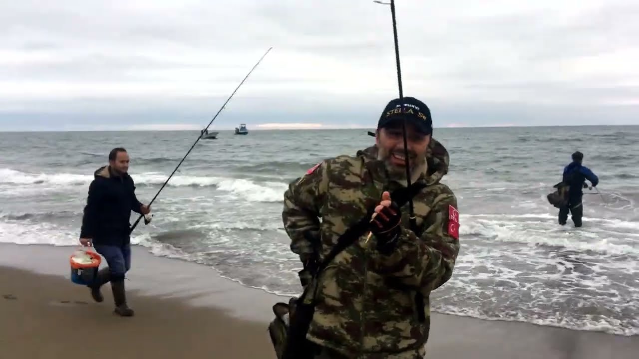 LÜFER ÇİNEKOP ATÇEK BALIK AVI KARASU SAHİLİ