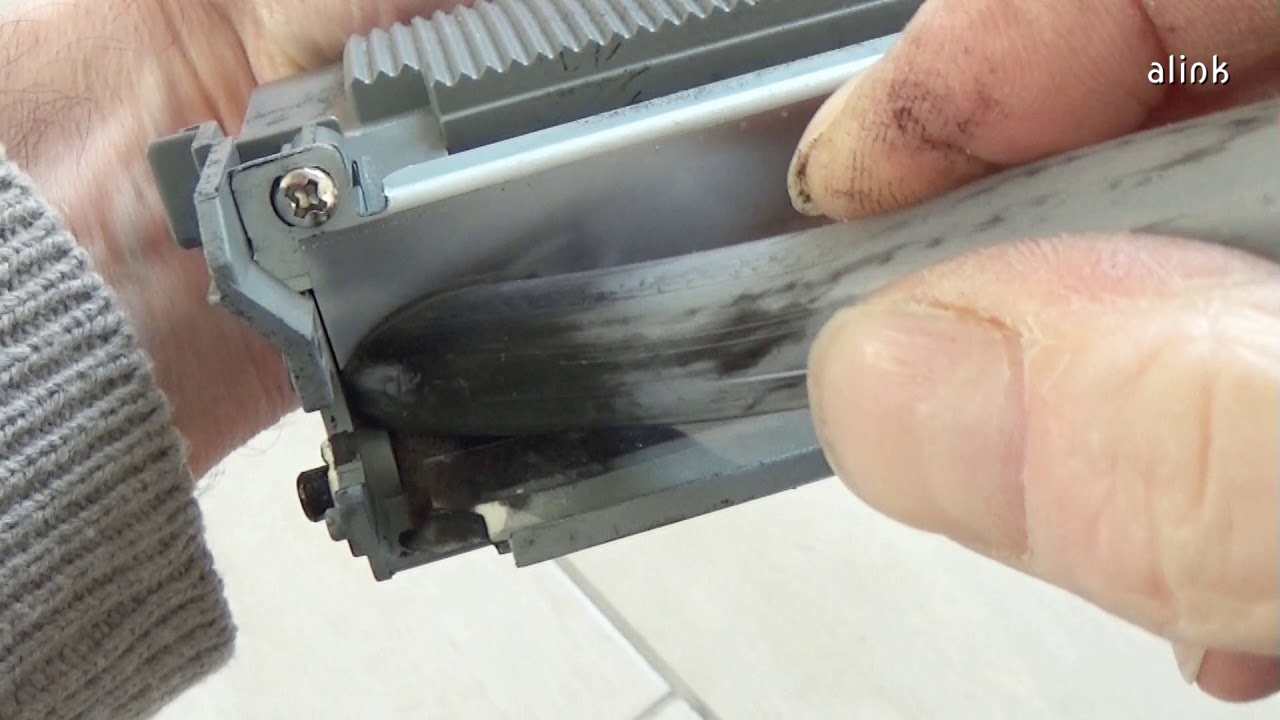 Come pulire una Cartuccia toner con un Aspiratoner