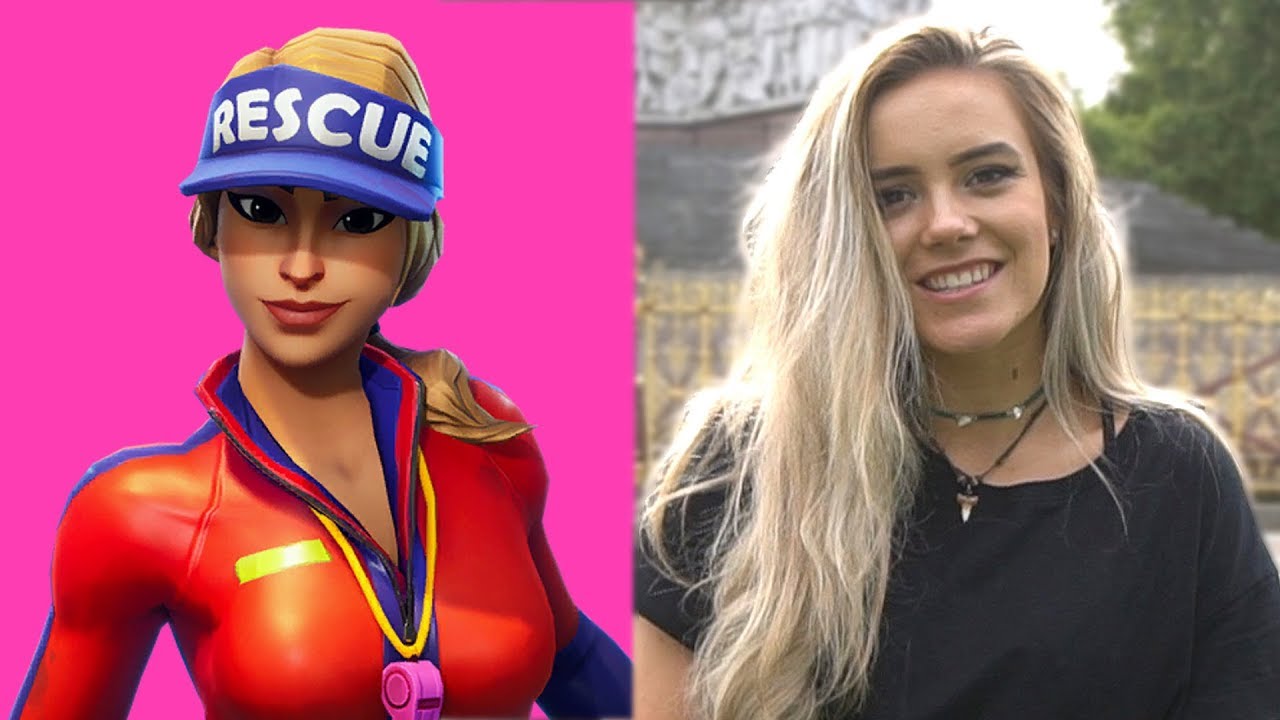 I MET A GIRL FROM FORTNITE