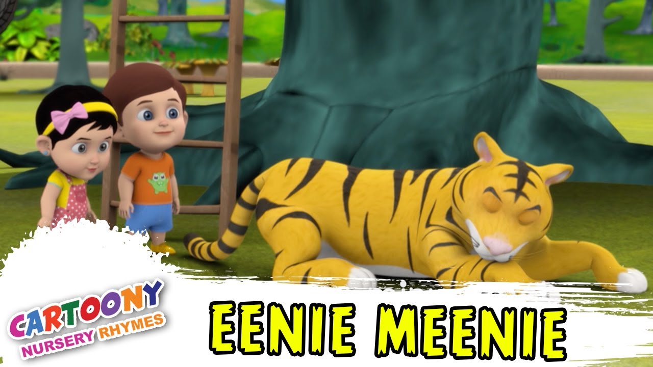 Eenie Meenie | Educational Rhymes For Kids | Learning Rhymes For Kids | Cartoony Rhymes
