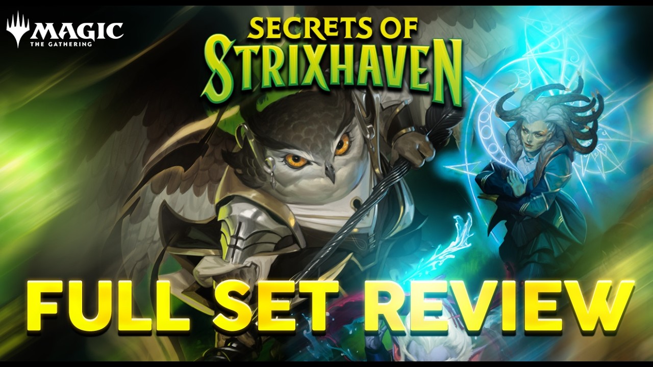 SECRETS OF STRIXHAVEN FULL SET REVIEW w/ Delmo, Maffi e Prof. Pirrone - Magic: The Gathering