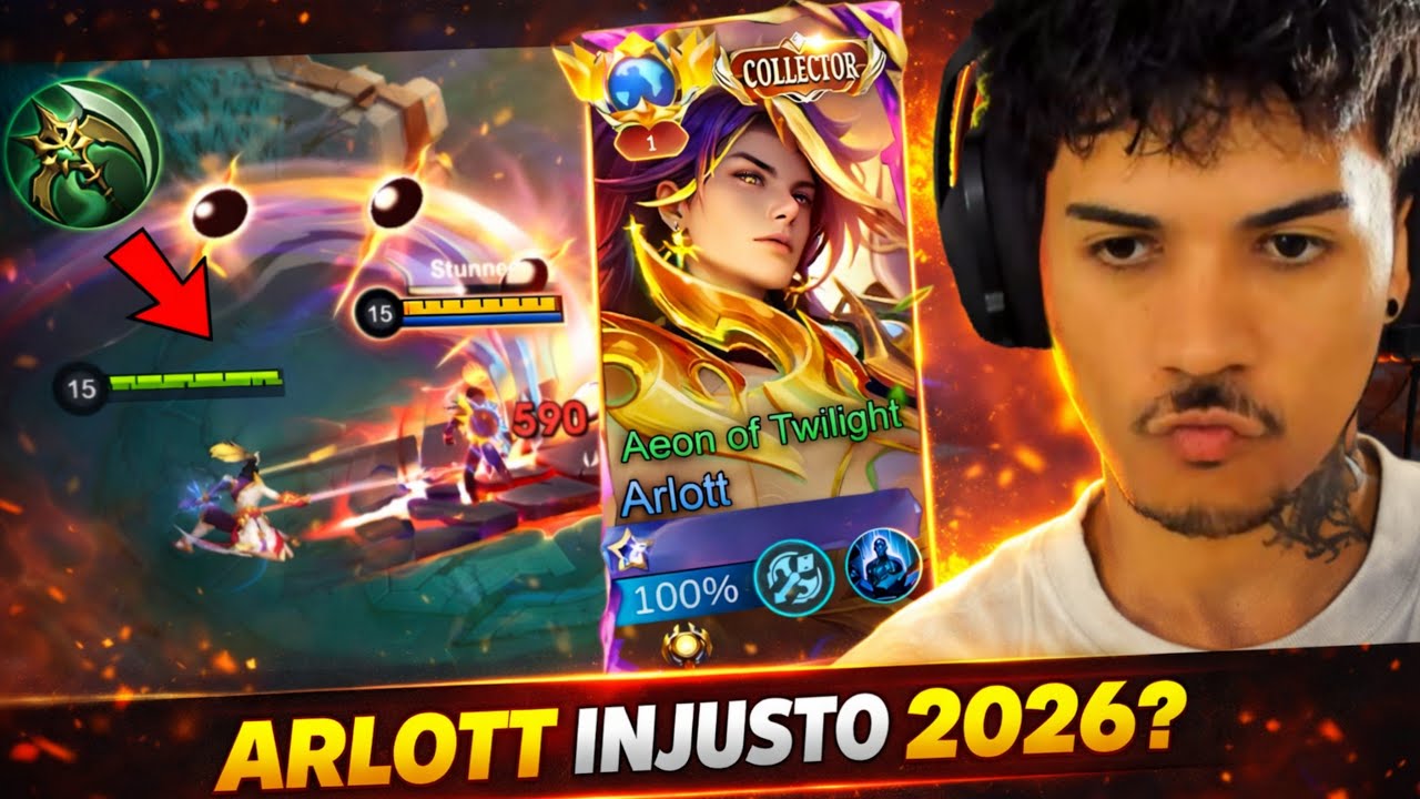 ARLOTT COM A BUILD MAIS INJUSTA DE 2026 !!!