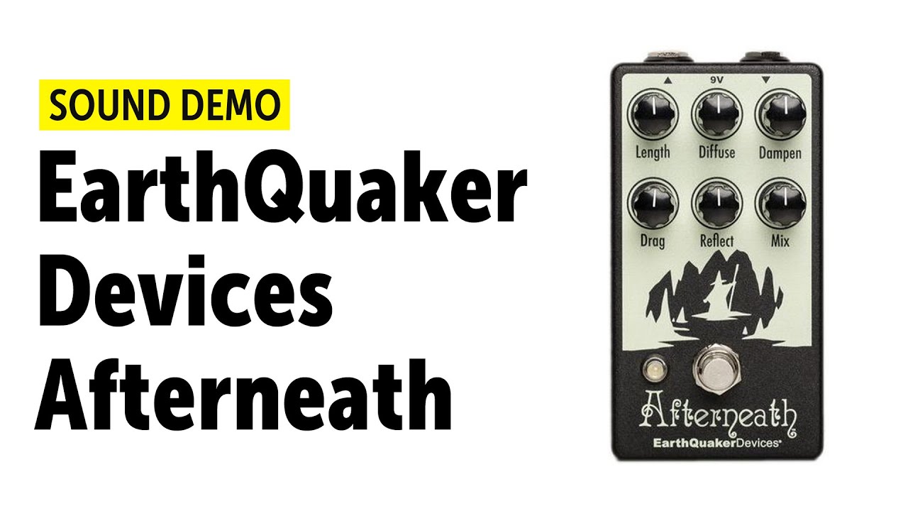 EarthQuaker Devices Afterneath Reverb V2 Sound Demo (no talking) with Novation Peak