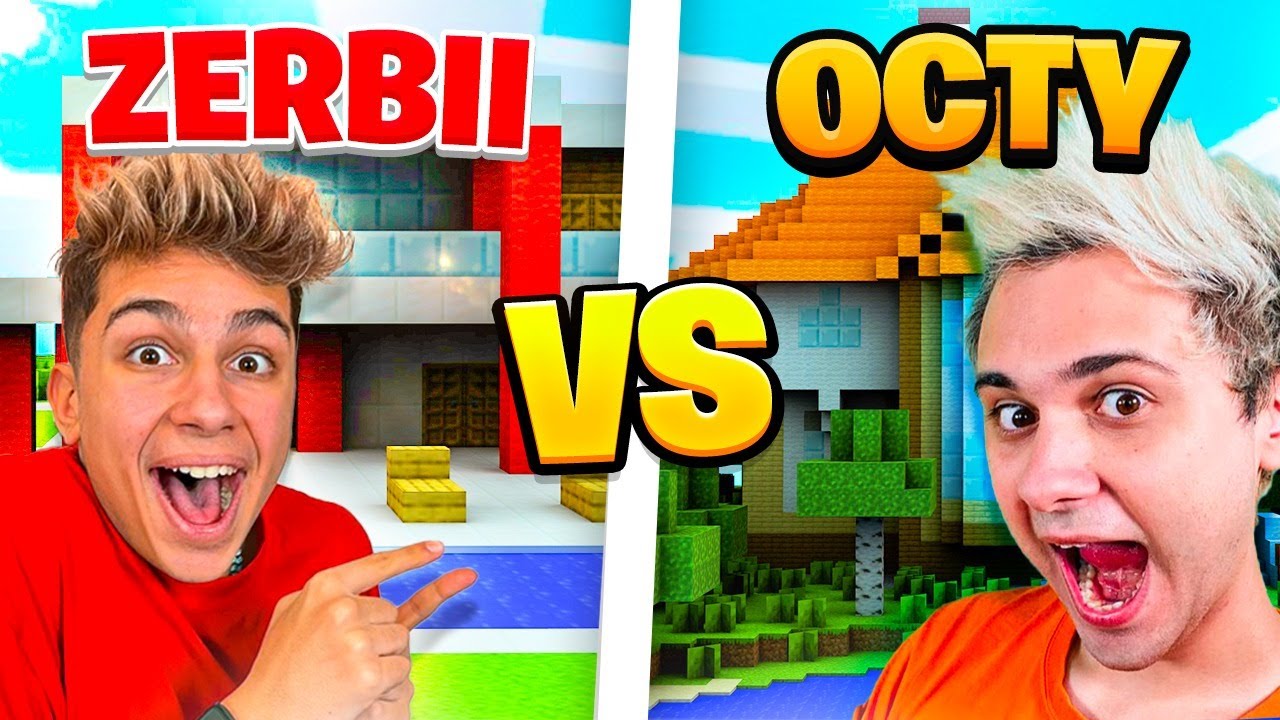CASA di ZERBI CONTRO CASA di OCTY su MINECRAFT! 🏠