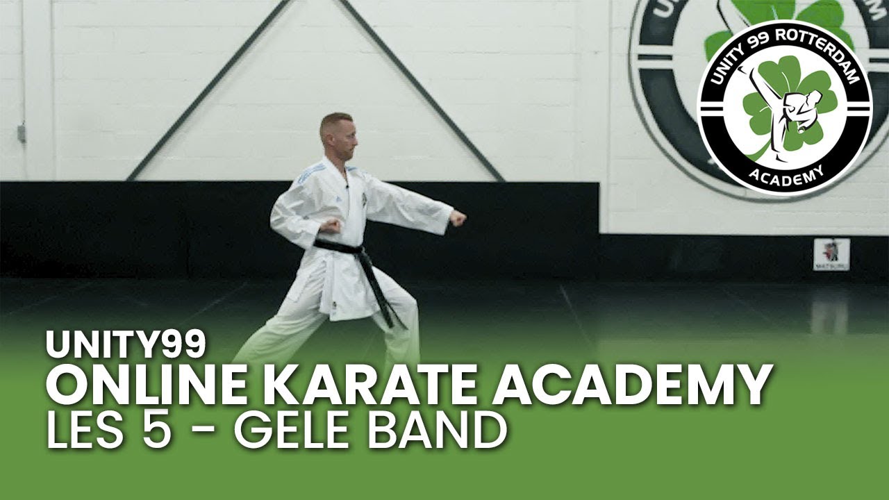 LES 5 - GELE BAND Unity99 online karate academy