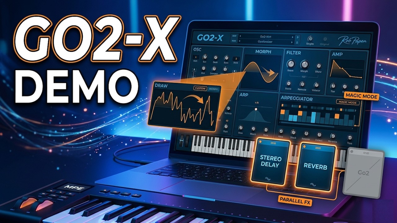 Rob Papen Go2 X Presets Demo 2