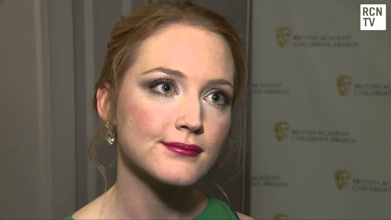 Olivia Hallinan Backstage Interview BAFTA Children's Awards 2012