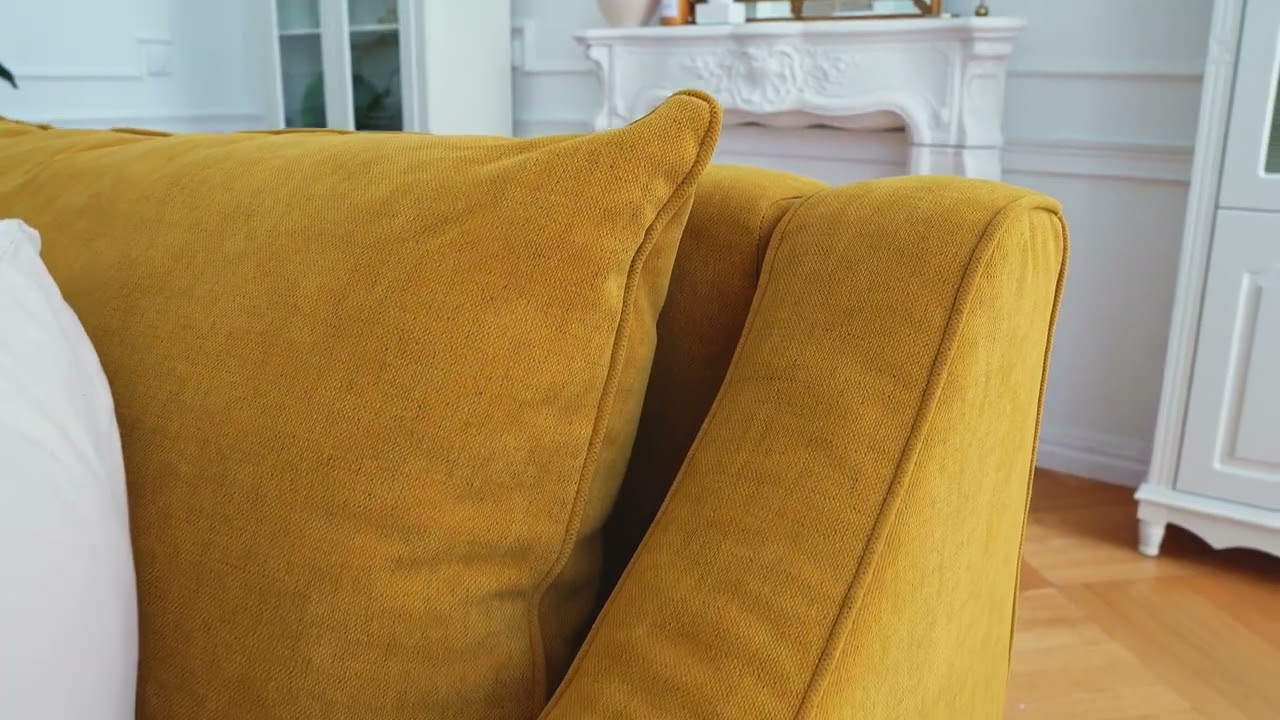 Sofa rozkładana NOTTING HILL MO kolor musztardowy