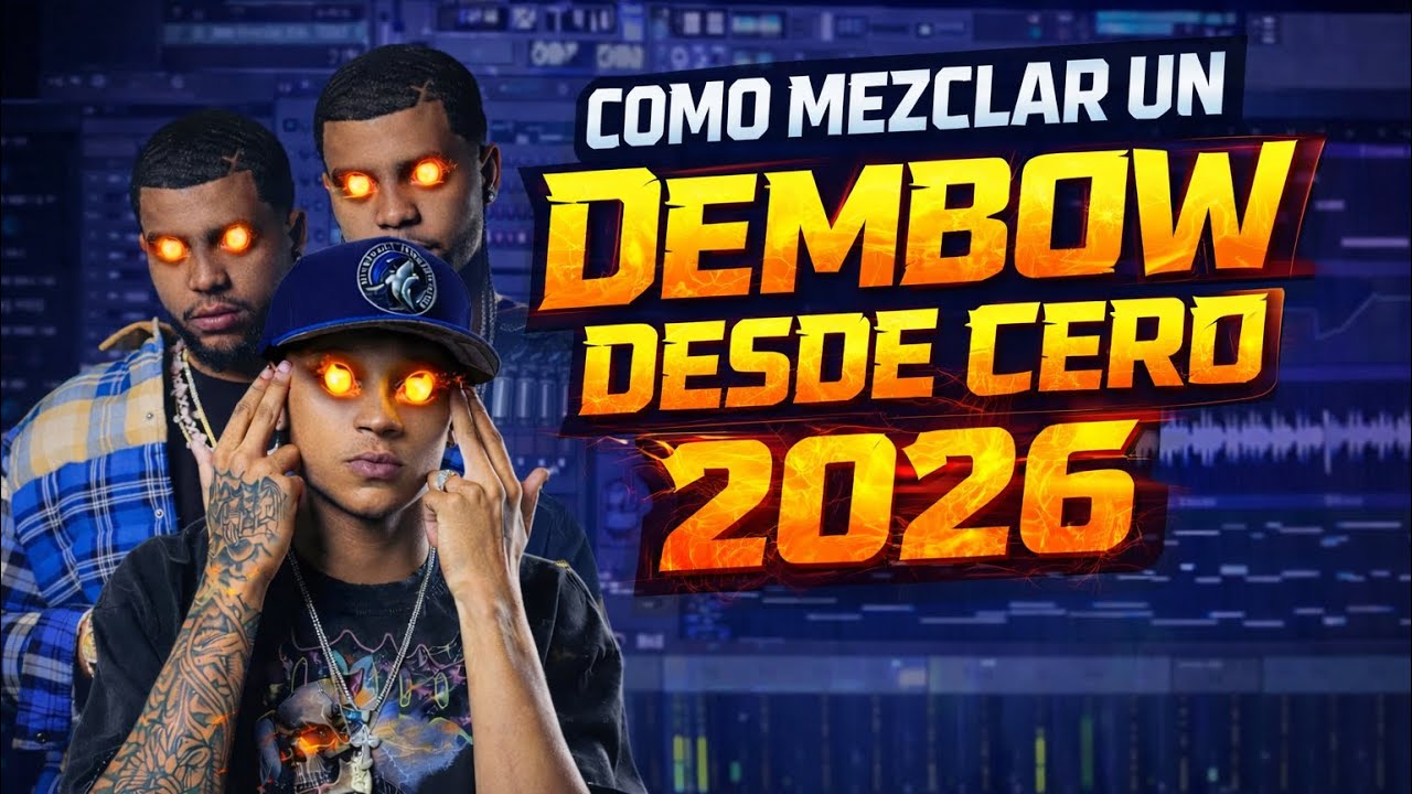 APRENDE A MEZCLAR & MASTERIZAR DEMBOW ESTILO JEZZY EL CHEF 🧑‍🍳🥵 DESDE CERO | FLP GRATIS 2026