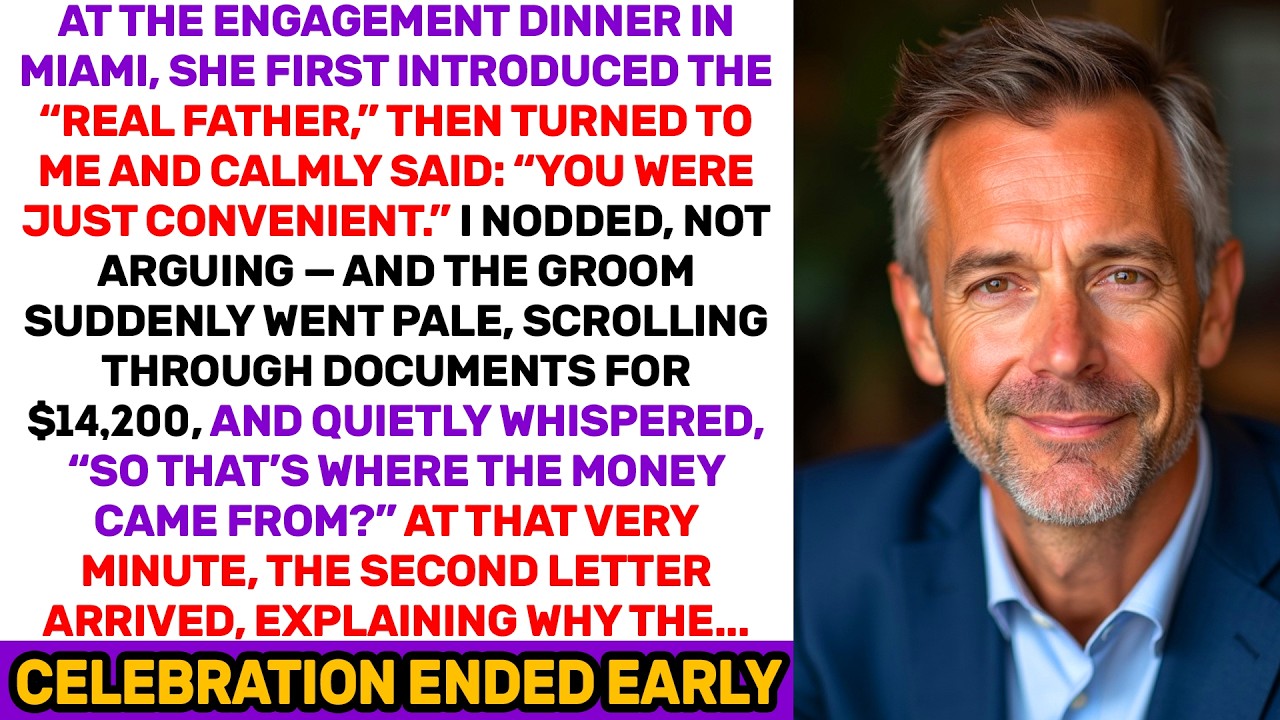 At the Engagement in Miami, She Called Me “Convenient” — I Saw Where $14,200 Went…