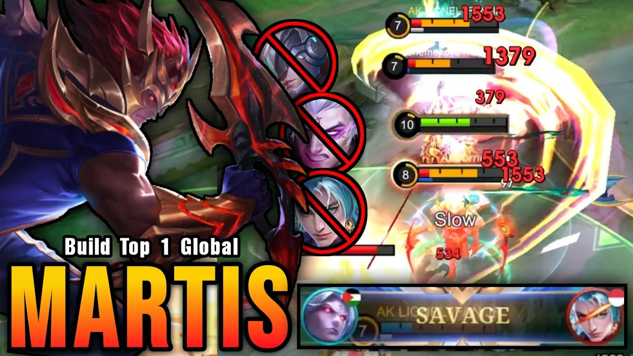 Auto SAVAGE!! You Must Try This Build for Martis Insane 25 Kills! - Build Top 1 Global Martis ~ MLBB
