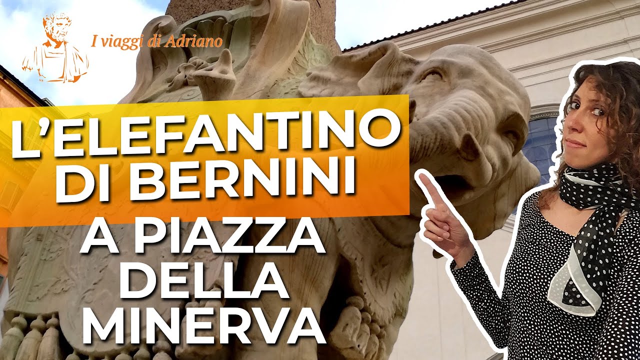 L'elefantino di Bernini a Piazza della Minerva