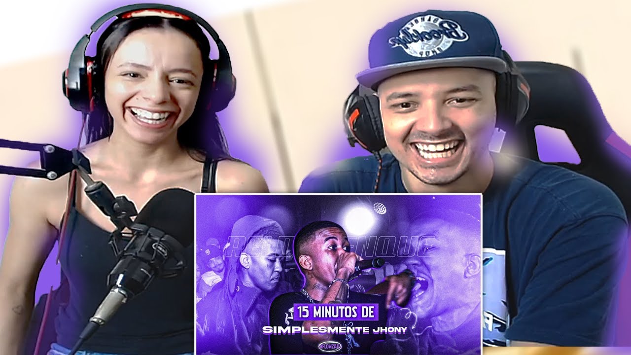 15 MINUTOS DE SIMPLESMENTE JHONY MC! [ REACT CAMILA E WALL ]