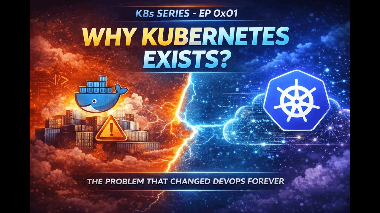 Kubernetes - Ep 0x01 | Before Kubernetes… Everything Broke! Why K8s Was Created | DevOps Explained
