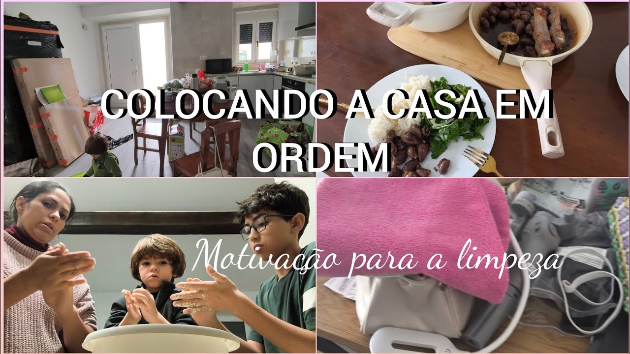 COLOCANDO A CASA NOVA EM ORDEM/MOMENTOS COM MINHA FAMILIA 🏡🇵🇹.